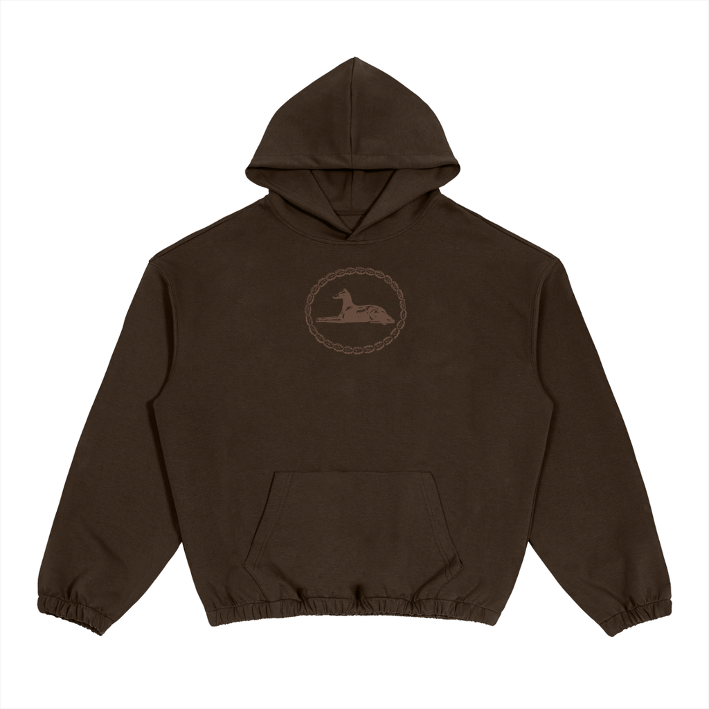 Hustler Uniform Hoodie — Mocha Brown