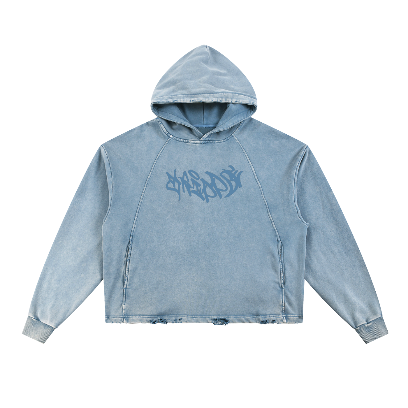 Trippy Blue Void Hoodie