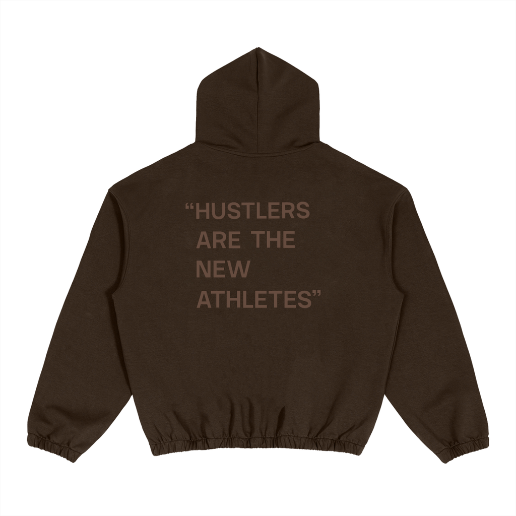 Hustler Uniform Hoodie — Mocha Brown