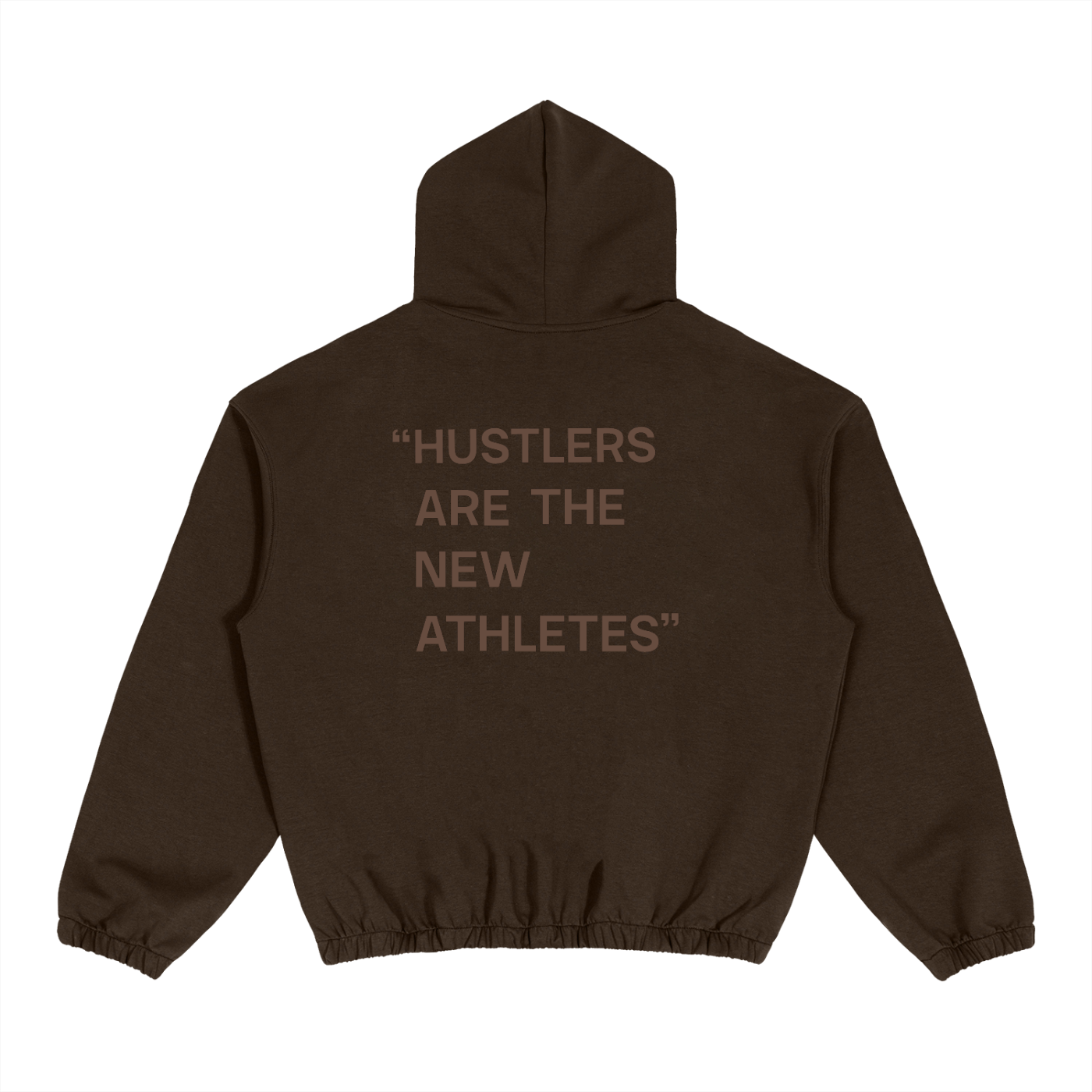 Hustler Uniform Hoodie — Mocha Brown