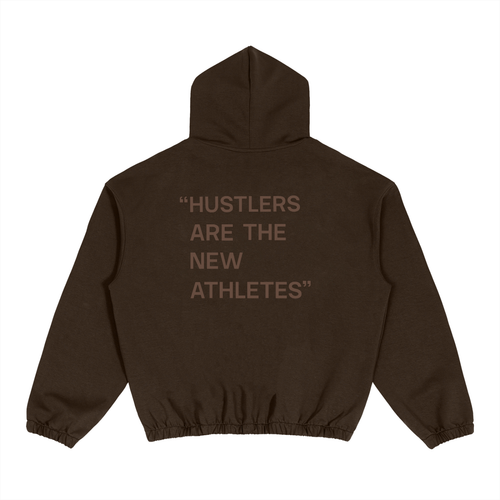 Hustler Uniform Hoodie — Mocha Brown